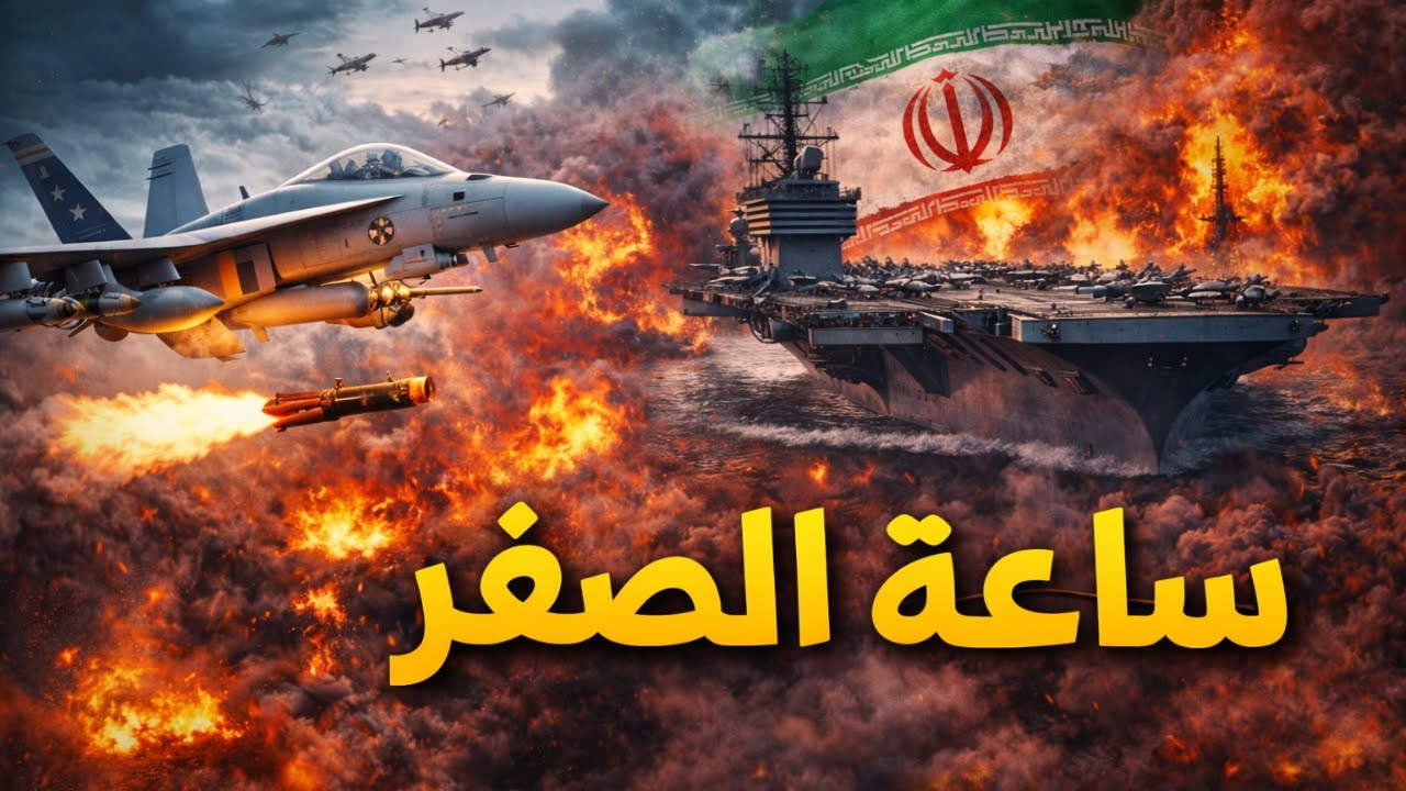 ساعة الصفر | الأسطول الأمريكي يحاصر إيران | والسلاح السري يثير الرعب