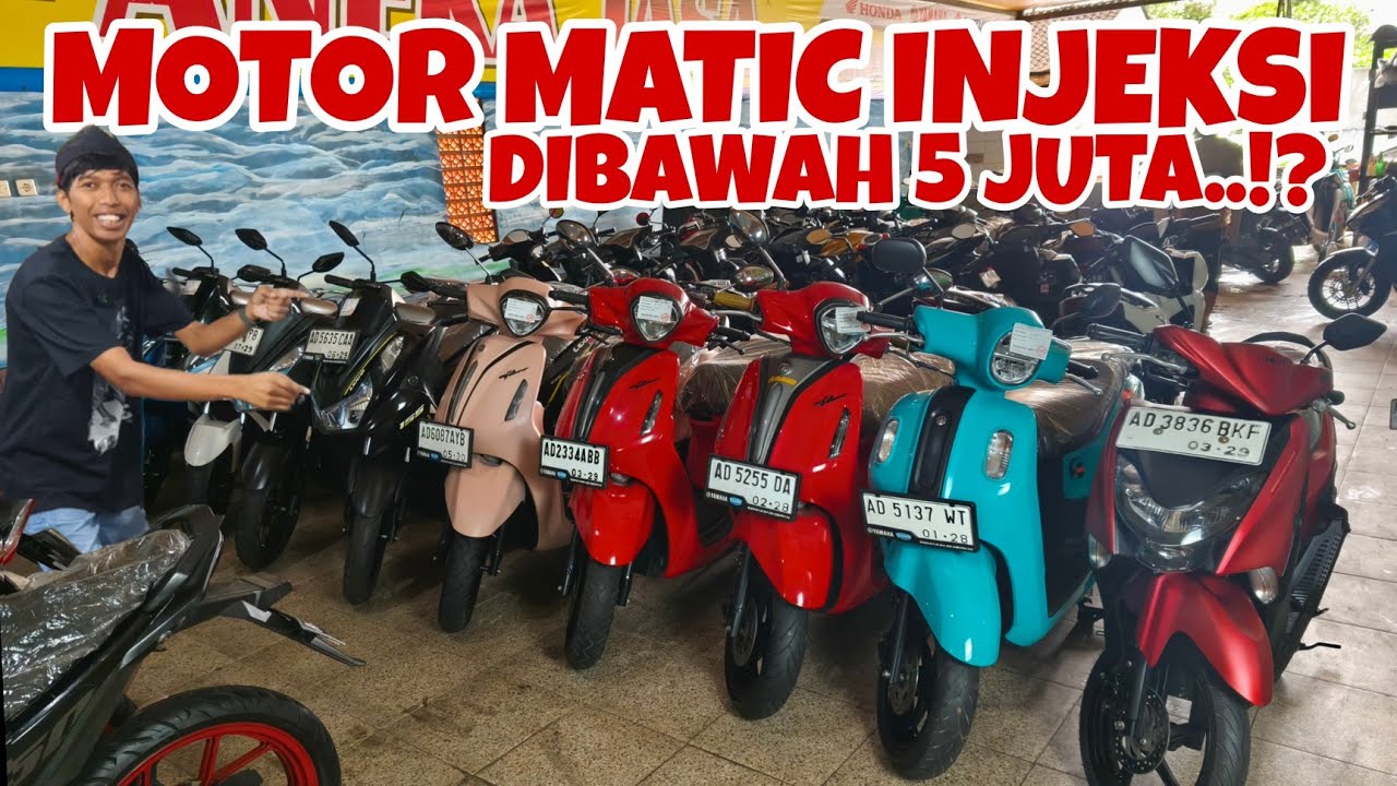 MOTOR MATIC INJEKSI MURAH!? PILIH YAMAHA - motor bekas murah - ANEKA JASA MOTOR SOLO 