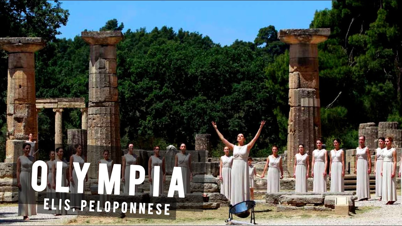 Olympia by drone, Elis, Peloponnese | GREECE 🇬🇷