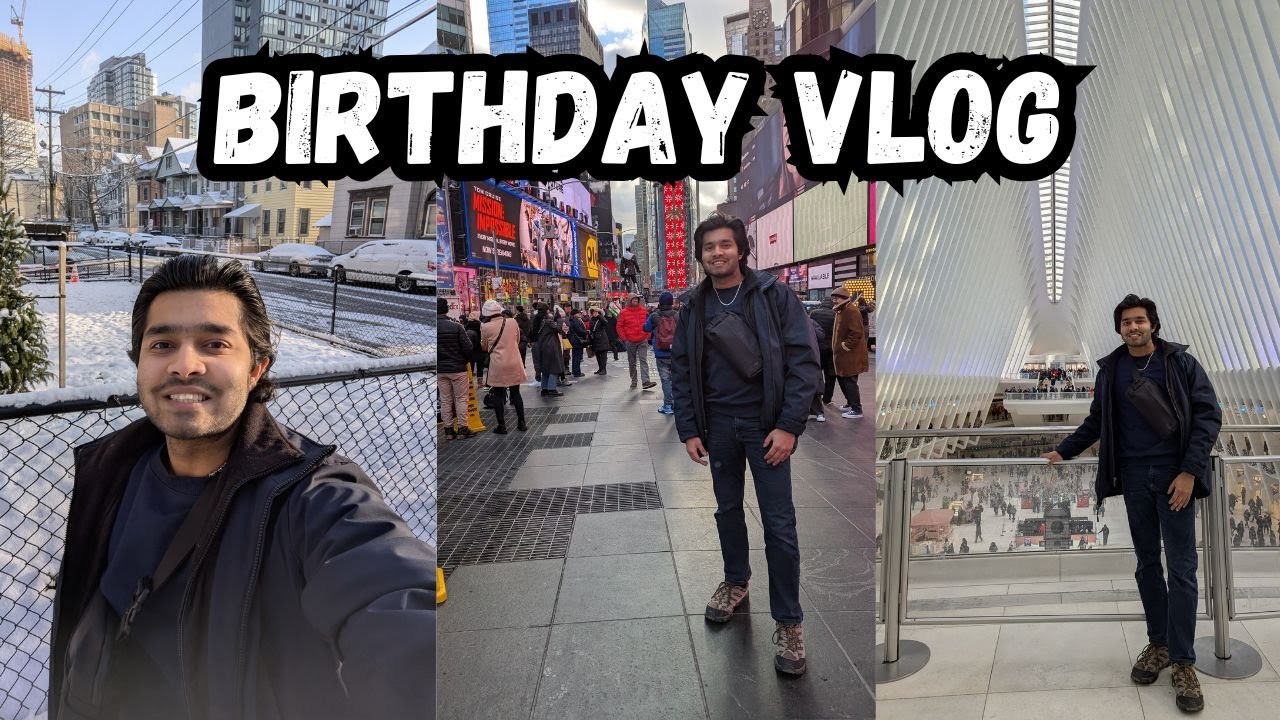 How I Spent My Birthday Solo Date in NYC | Living My Best Life in New York Vlog