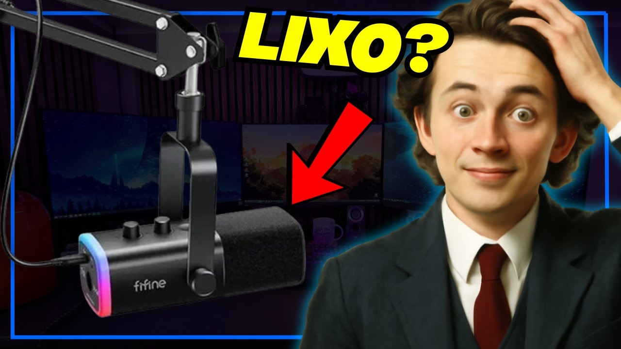Microfone Fifine AM8T É Bom? - Vale a Pena Comprar o Fifine AM8T?