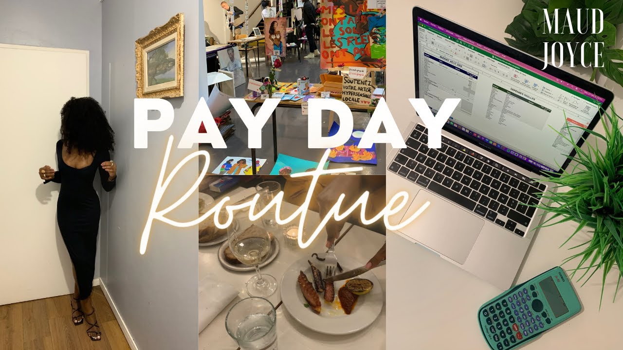 pay day routine 🤑 comment je m'organise à la reception de mon salaire ft. Ana Luisa