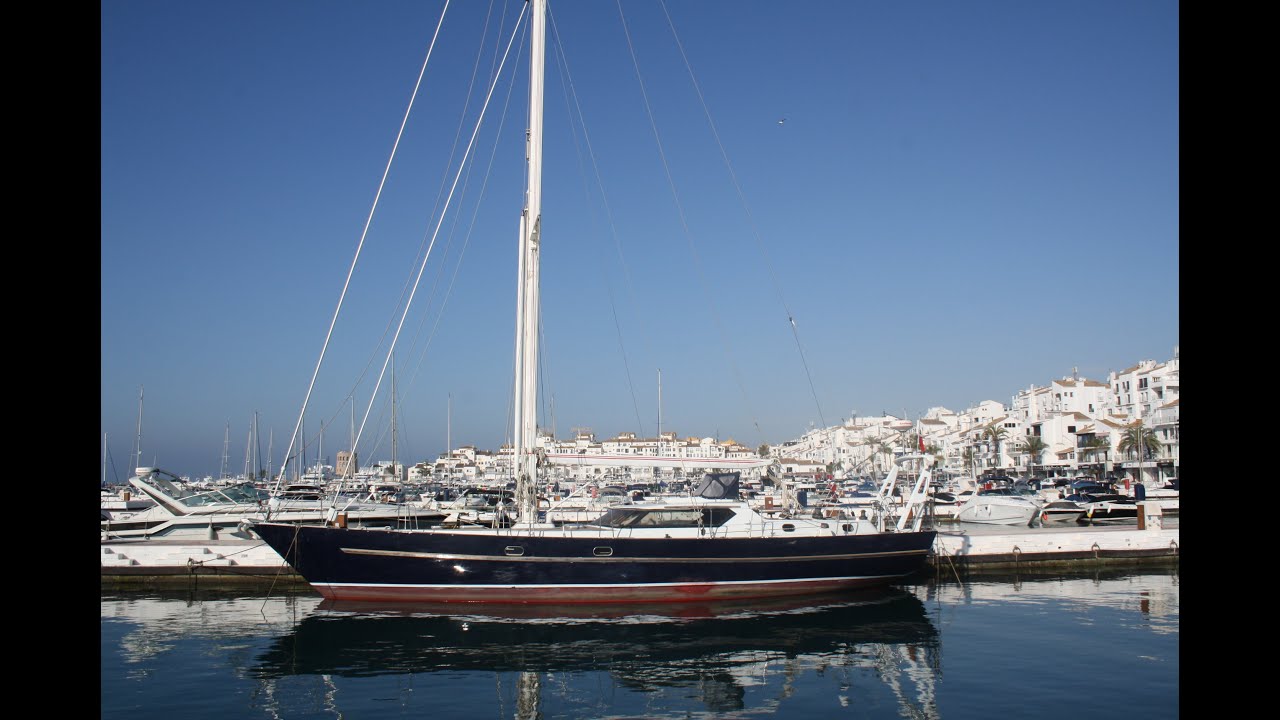 Hans Groop 58 Pilot House aluminium hull sailing yacht - interior walk-through