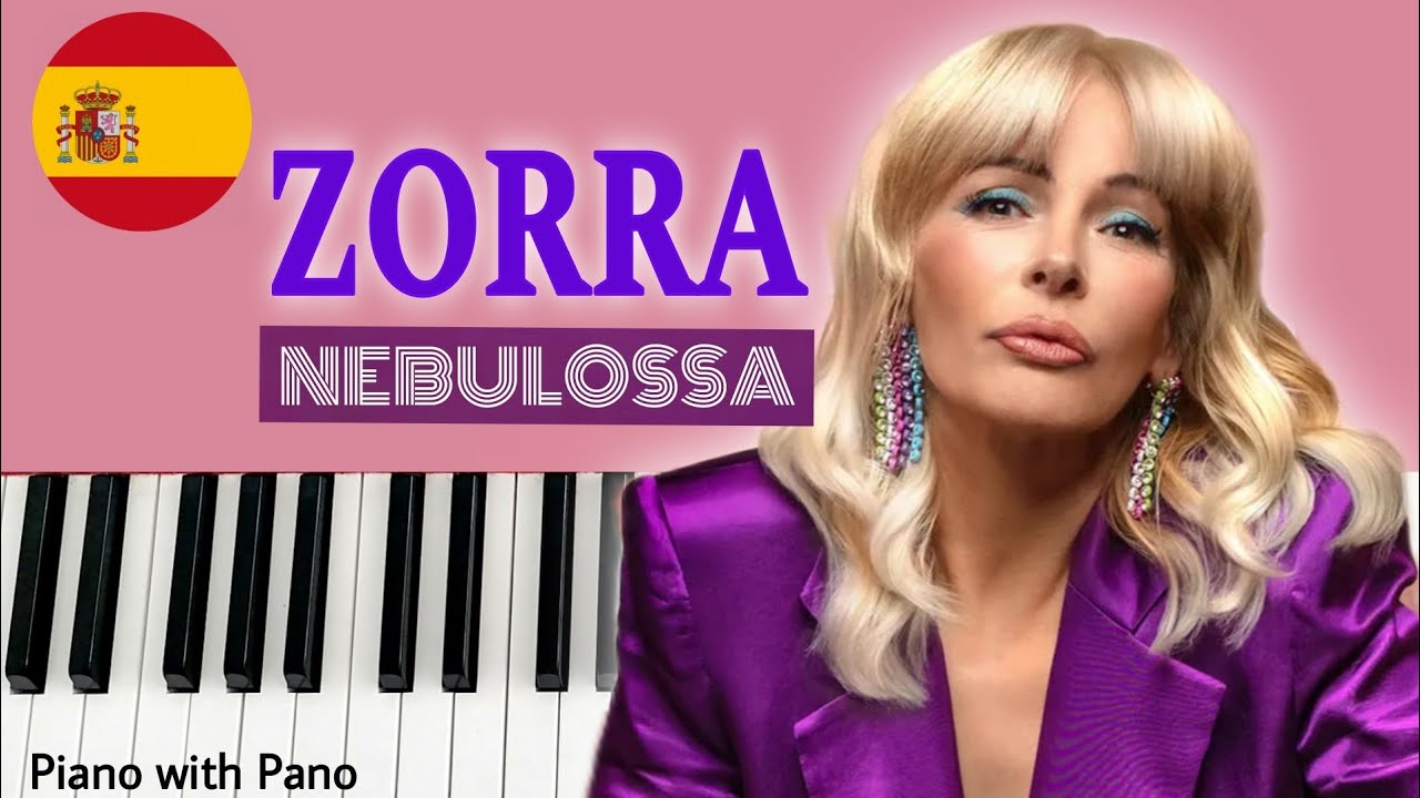 Nebulossa - Zorra | Spain 🇪🇸 | Piano Cover |  Eurovision 2024