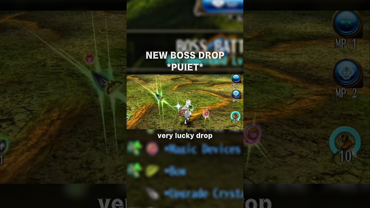 NEW BOSS DROP BEL- PUIET! 