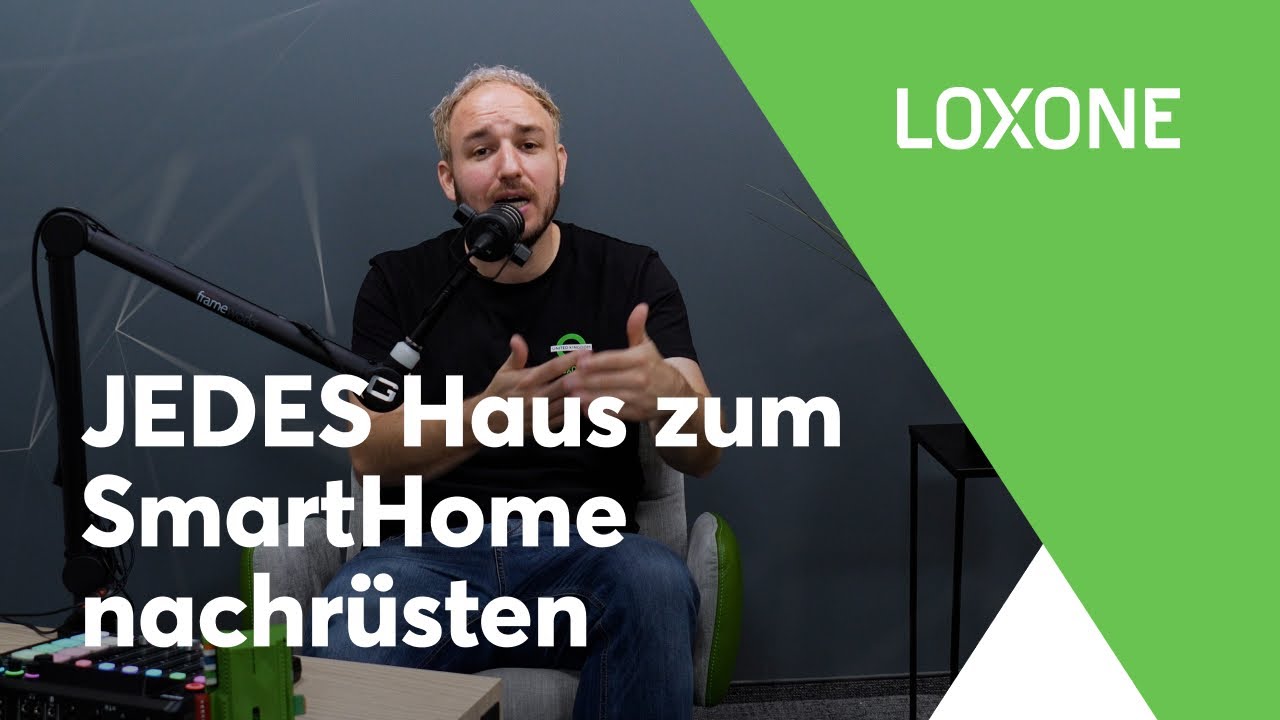 JEDES Haus zum SmartHome nachrüsten | Loxone Coffee Break [4K]