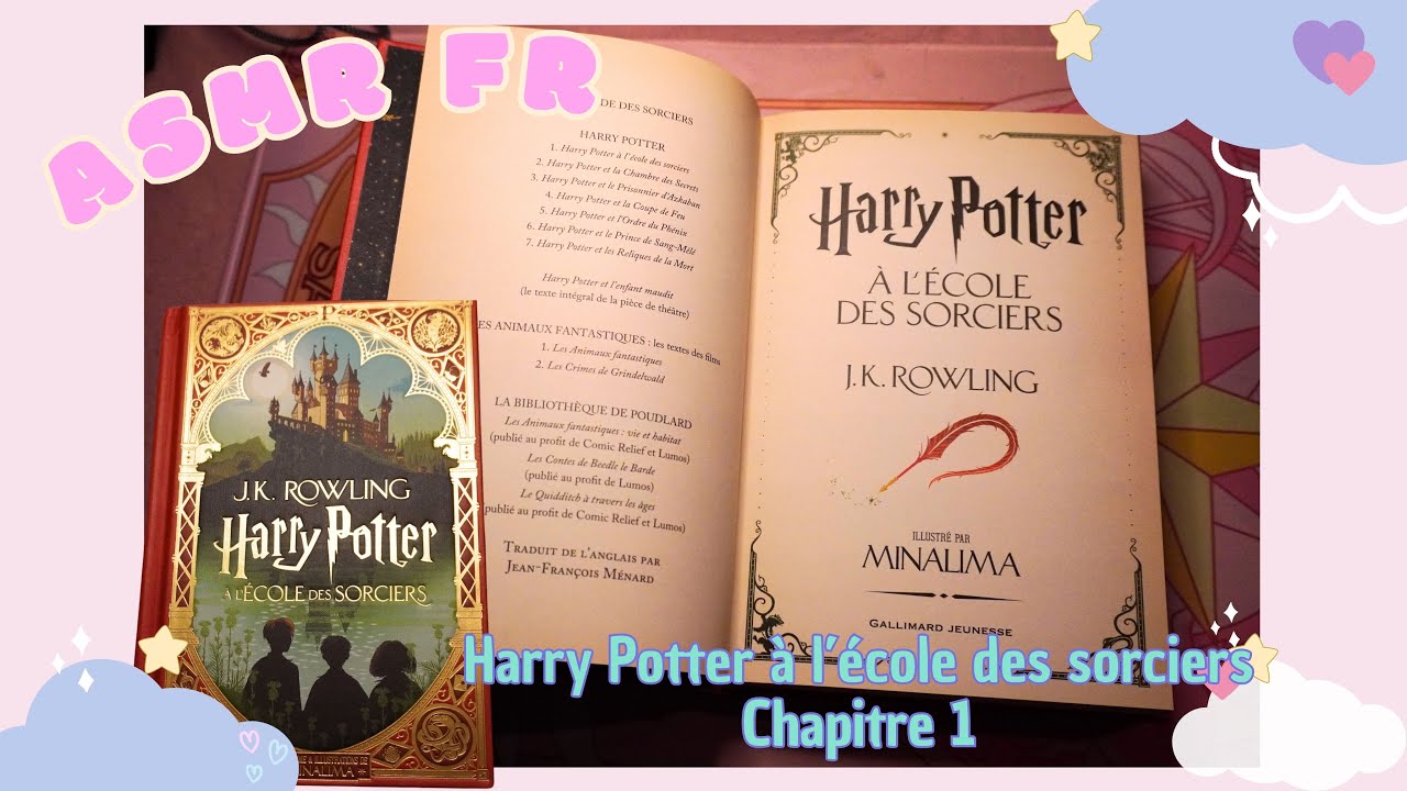 ASMR FR - Lecture chuchotée - Harry Potter 1 - Chapitre 1: Le survivant ⚡️