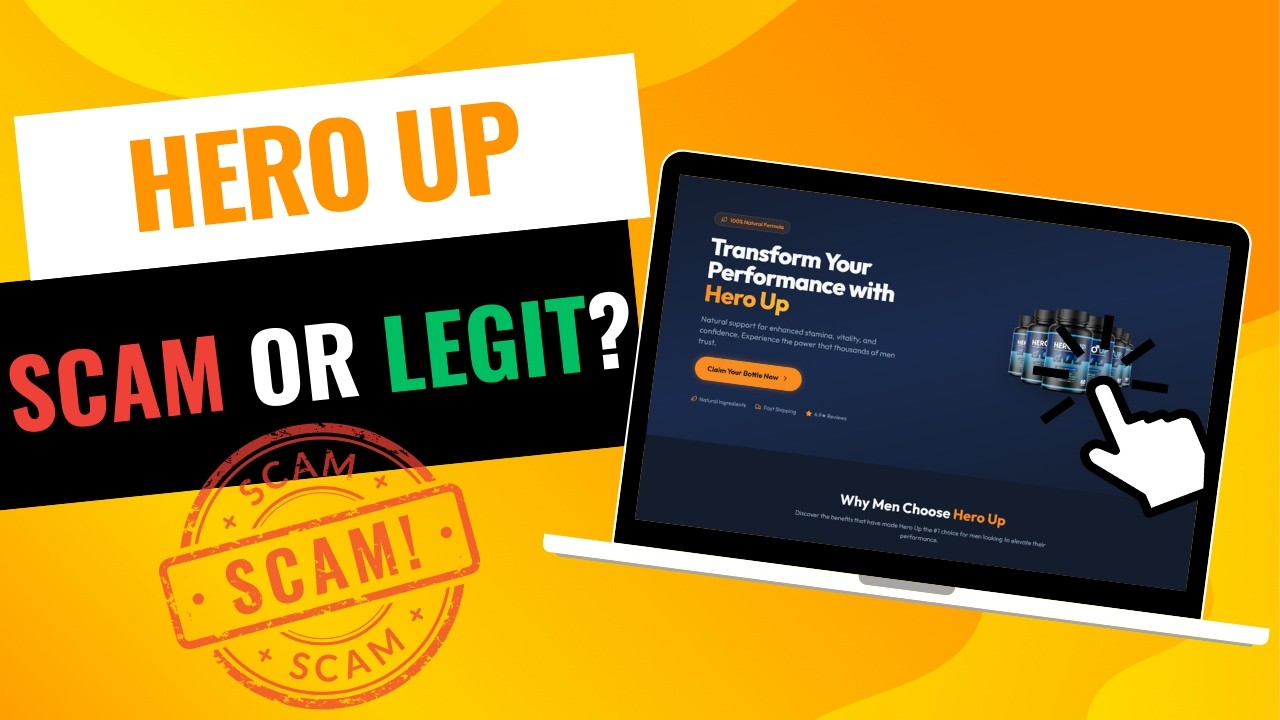 Is Hero Up Male Enhancement Pill Legit or Scam? Full Male Performance Supplement Review 2026