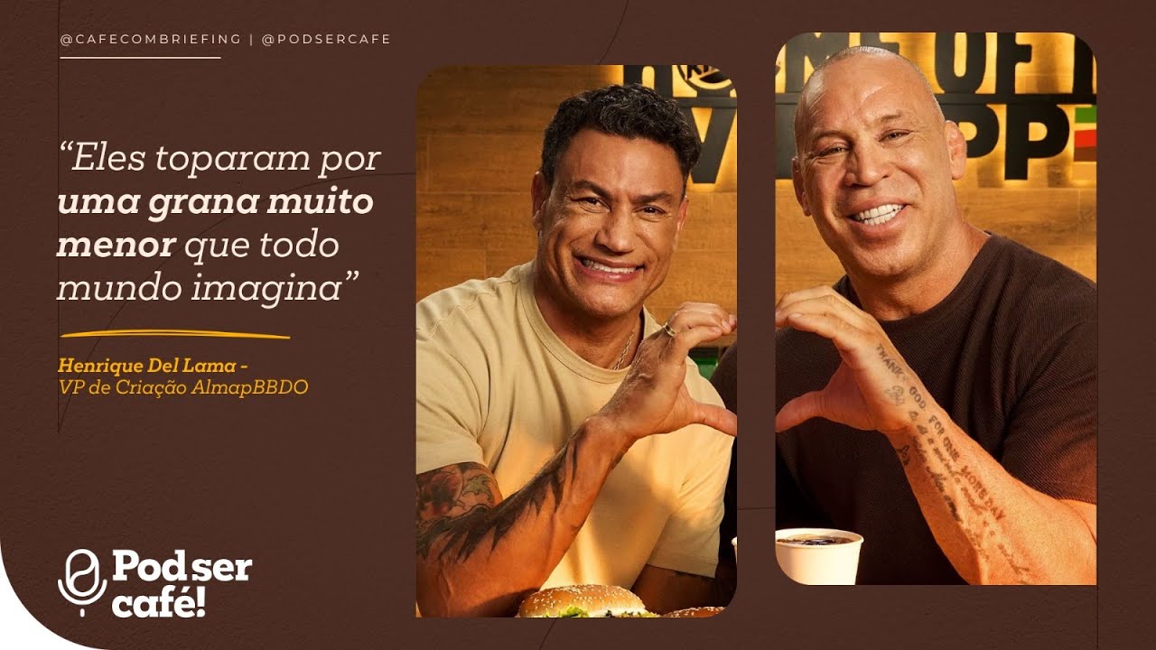 #49 - Henrique Del Lama (VP de Criação AlmapBBDO) - Migos (Wanderlei Silva e Popó) | Pod ser Café!