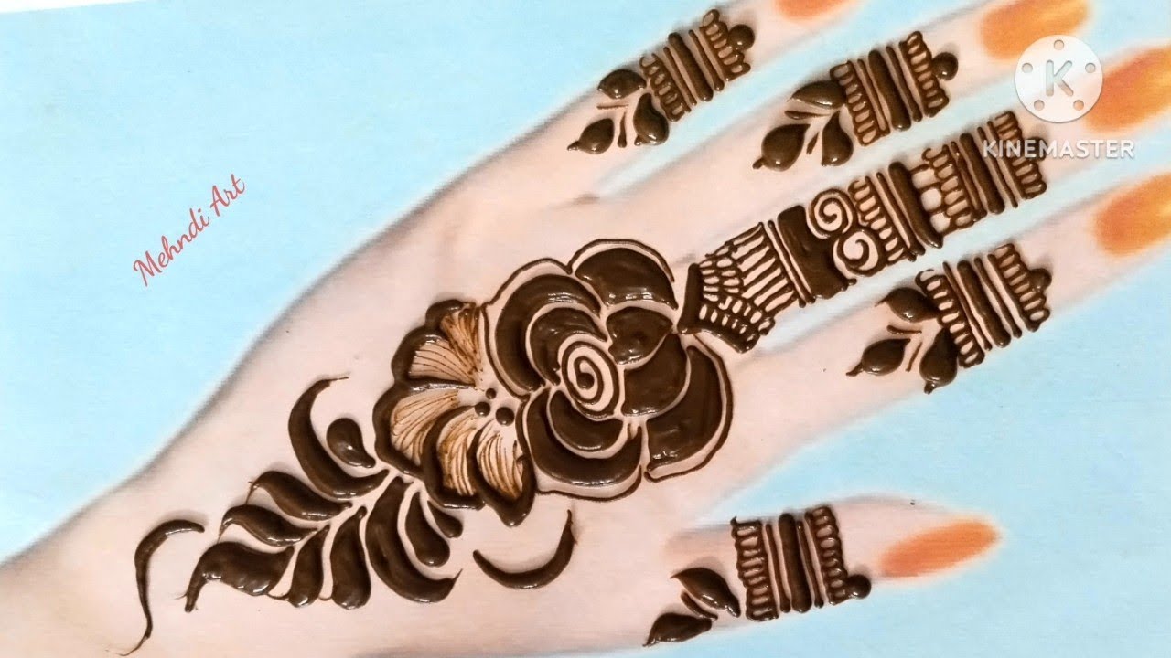 Cone designs | Gulab🌹wali mehandi | Phool 🌼wali mehandi | Arabic mehndi | Mehandi ka design 