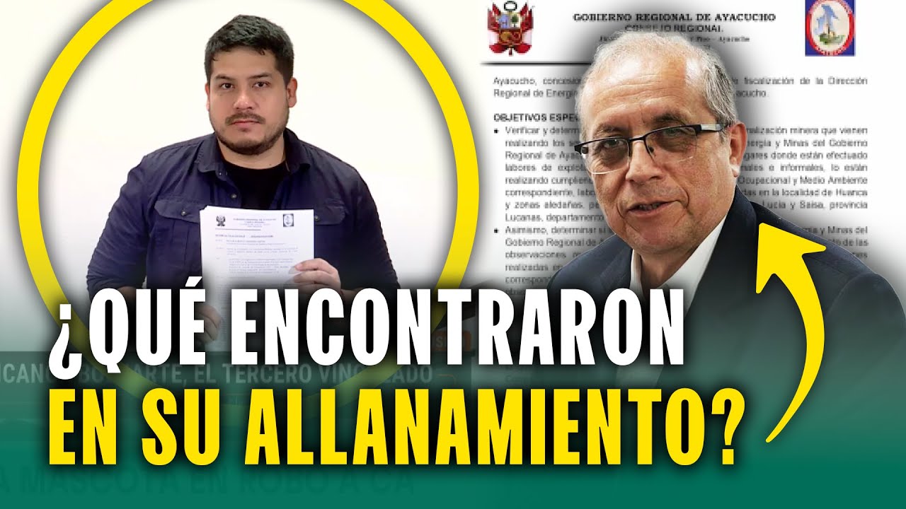 ¿Qué encontraron los fiscales en la casa de Nicanor Boluarte?