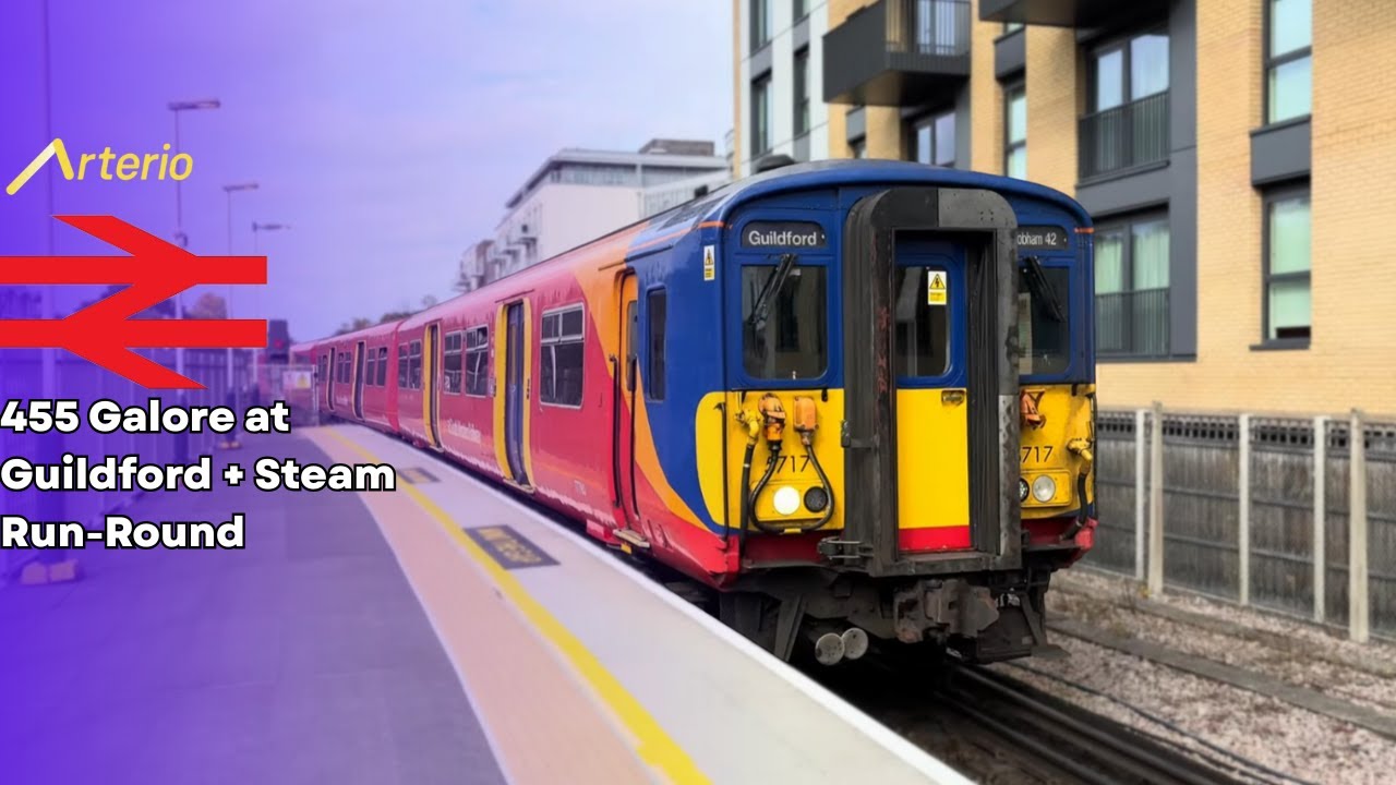 455 GALORE at Guildford, Steam Run-Round and Much More!