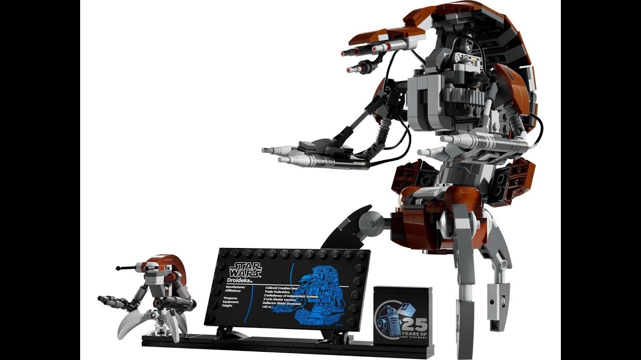 LEGO&reg; Star Wars&trade; Droideka&trade; - 75381 | Speed Build Lego #lego