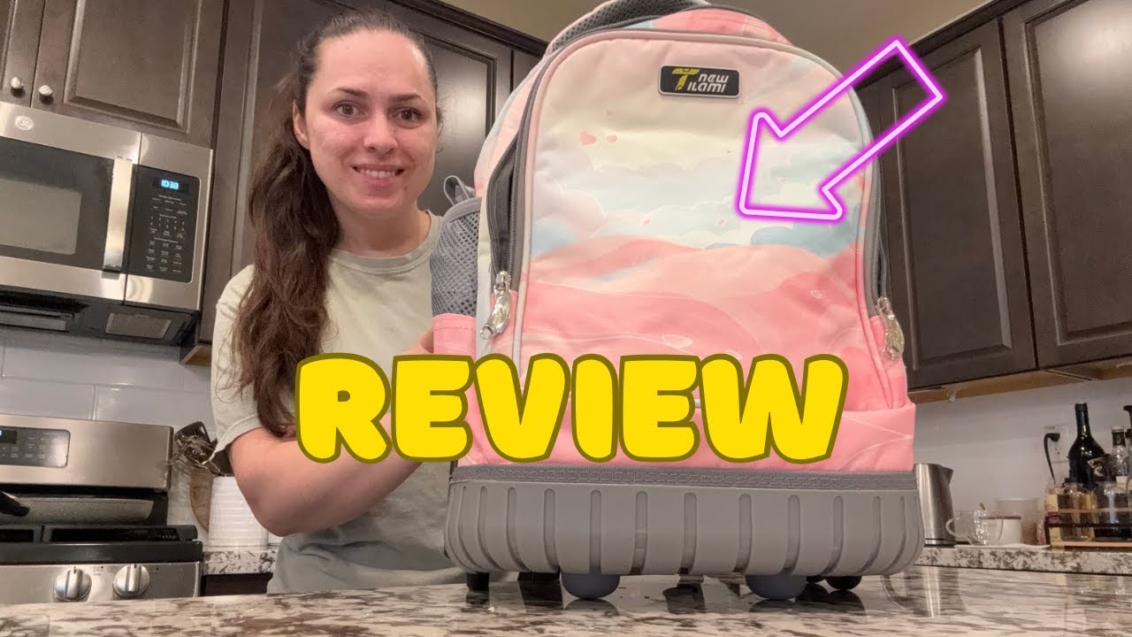 Review  Rolling Backpack  video