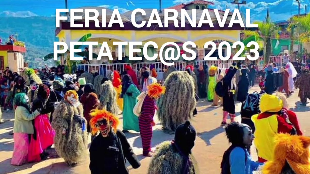 Primer día Feria Carnaval Petatec@s 20/02/23 Santiago  Petatán