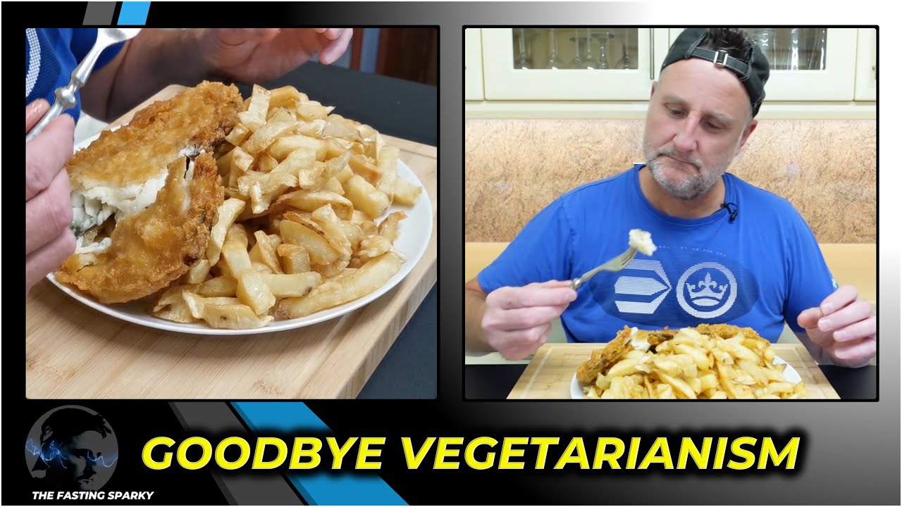 1st time eating FISH & CHIPS for nearly 8 YEARS - Plaice & Chips REVIEW - Goodbye VEGETARIANISM