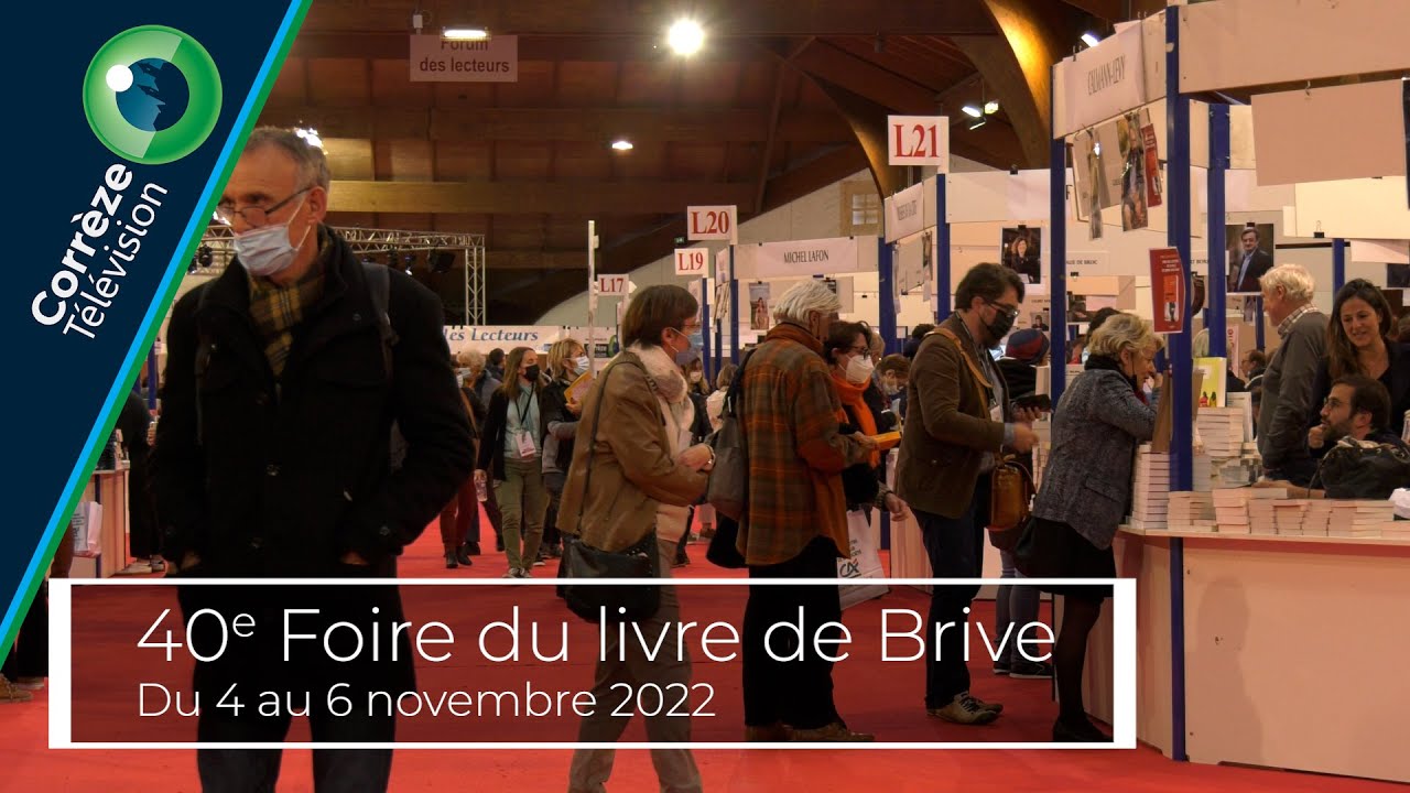 40e Foire du livre de Brive