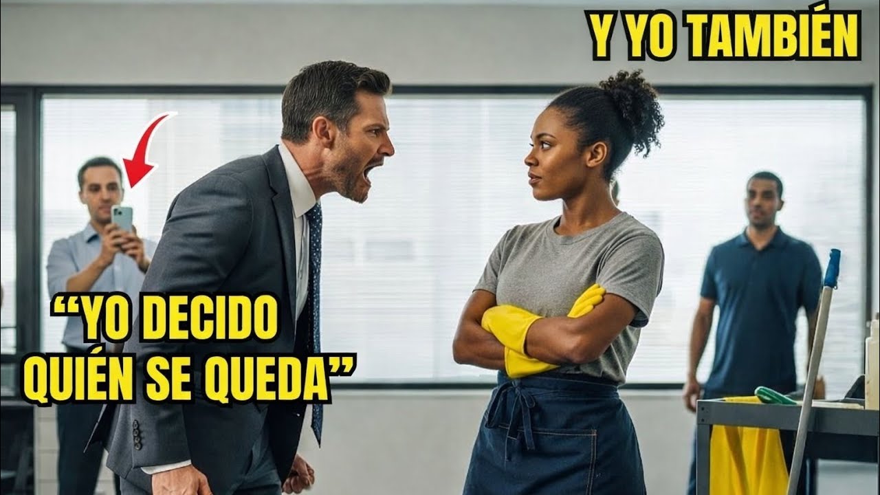 Se rieron de la nueva limpiadora — tres días después, despidió a toda la dirección