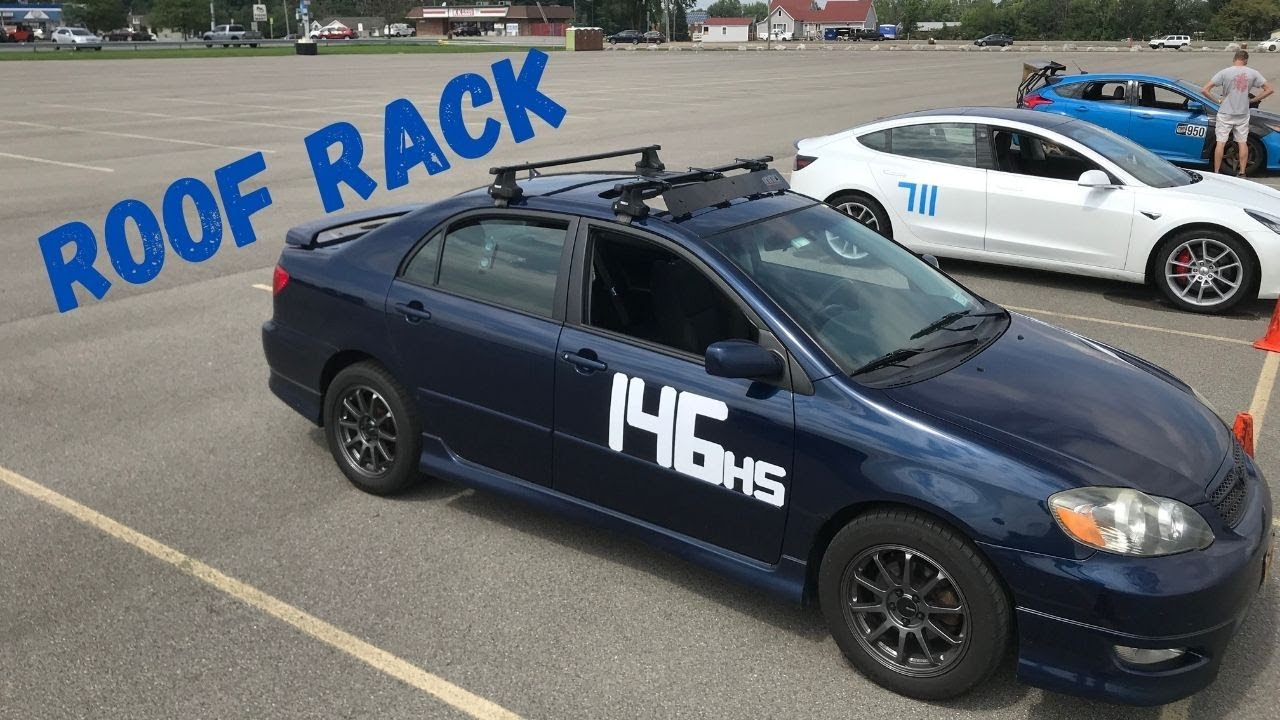 2003 to 2008 Corolla Thule roof rack
