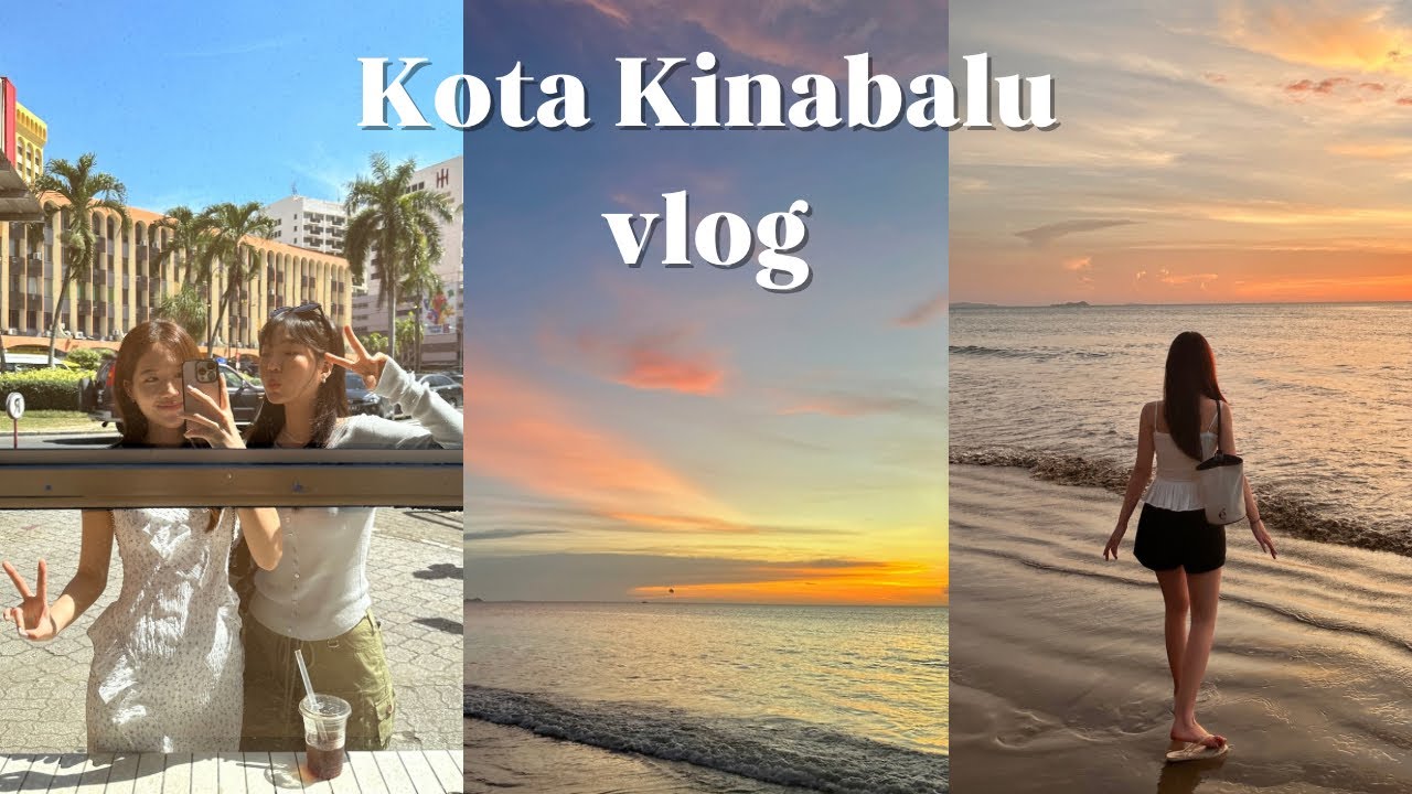 Kota Kinabalu vlog ep.1 🌅 4박 6일 코타키나발루 여행 | 자매여행👭🏻 | 코타키나발루 맛집 | 벨라 선셋 마사지 | 선셋 패들보드 | 여행코스 추천🥭