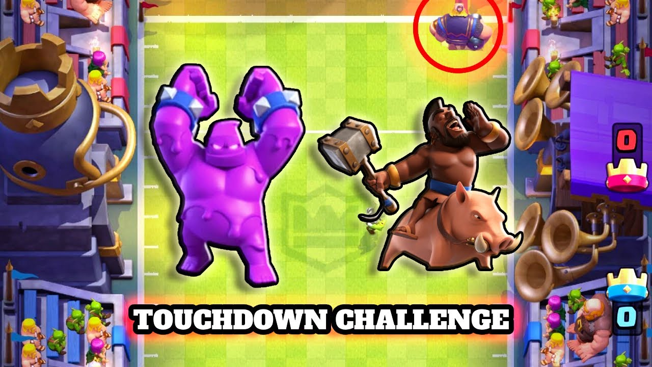 TOUCHDOWN DRAFT FRIENDLY BATTLE CLASH ROYALE #clashroyale #gaming #supercell