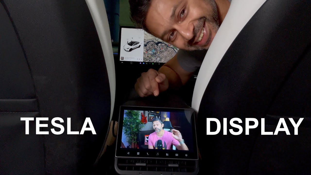The Best Rear Display for the Tesla Model Y | Hansshow H86