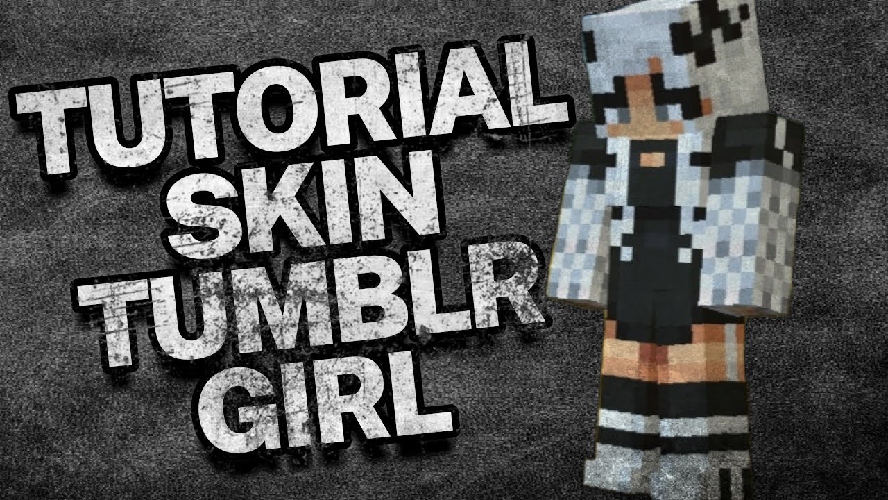 TUTORIAL: Skin Tumblr Girl (Pixel Gun 3D) - Free Copy