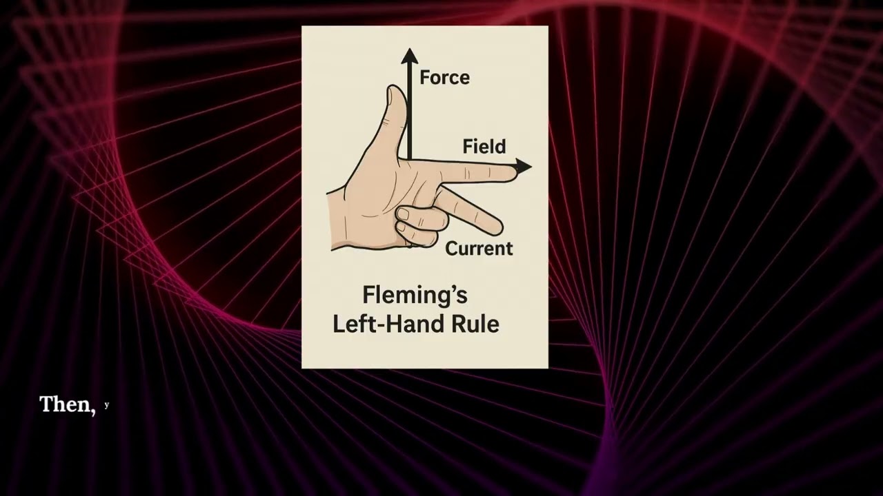 Simple trick to remember Fleming's Left Hand Rule!