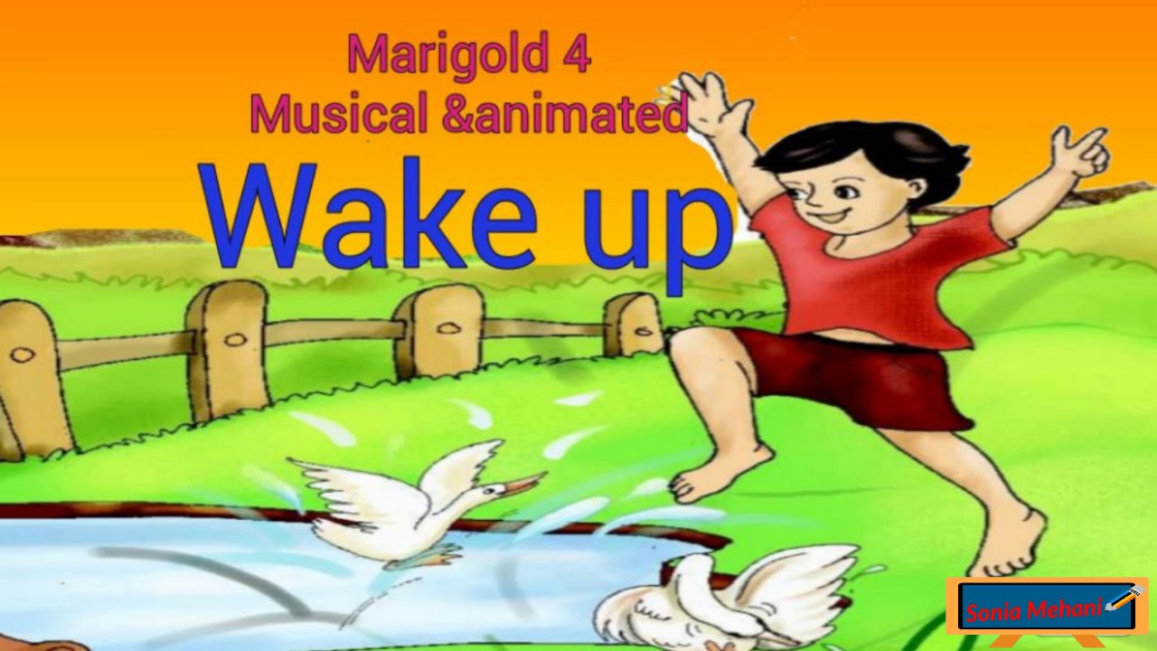 Poem Wake up #marigold 4# English Class4#NCERT#CBSE