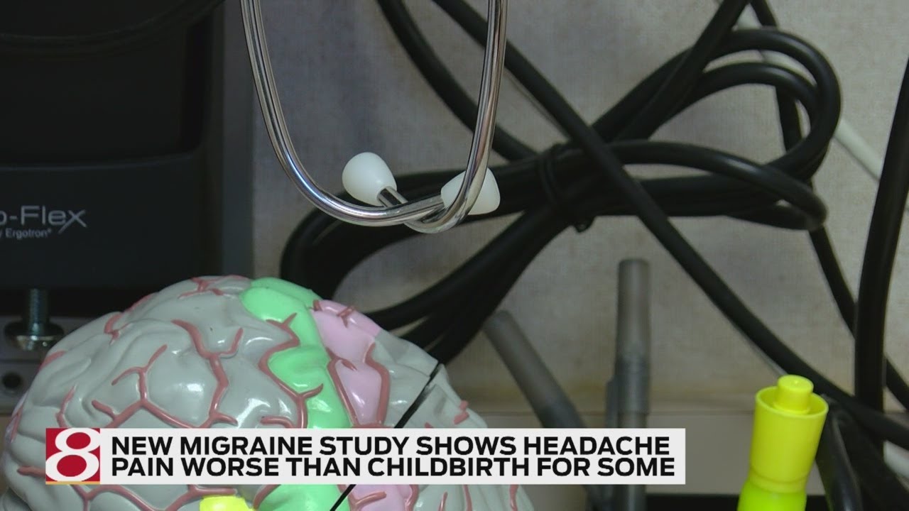Study says migraine headaches may be worse than child birth
