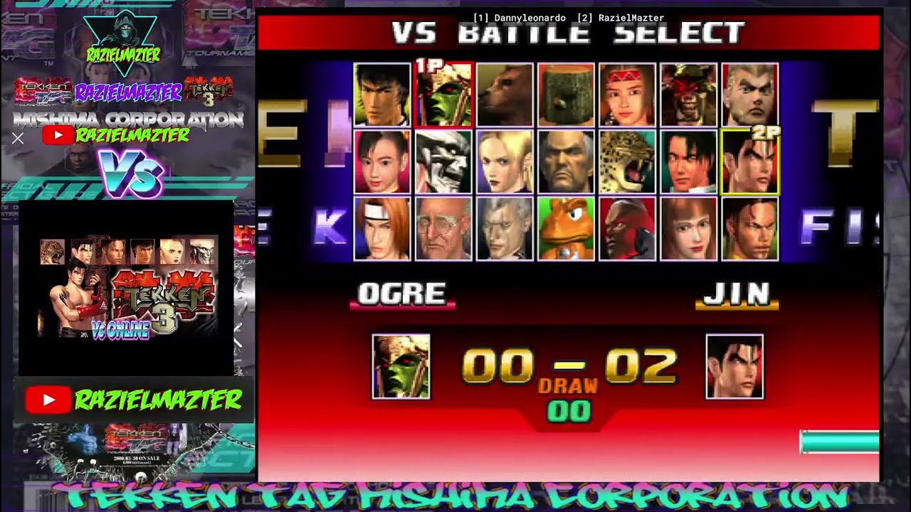 Tekken 3 - RazielMazter Vs DannyLeonardo - Casual Match - Perù-Lima