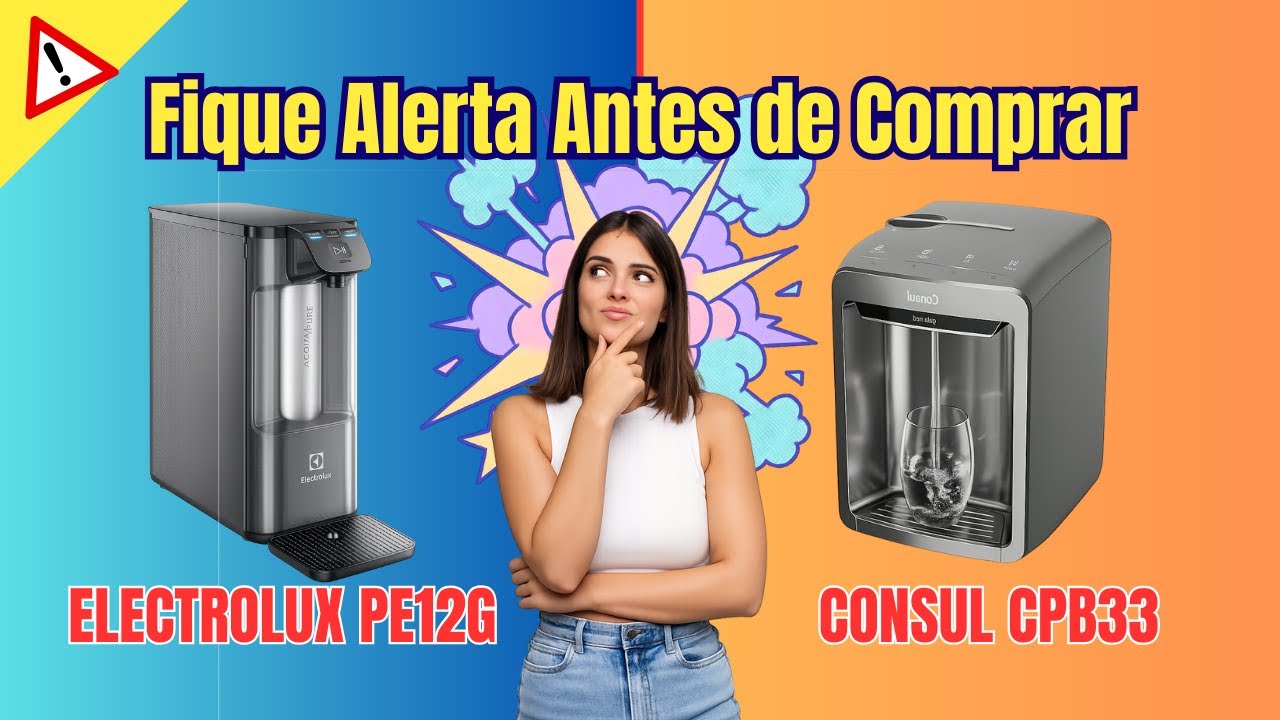 Qual é o MELHOR Purificador de Água: Consul ou Electrolux?