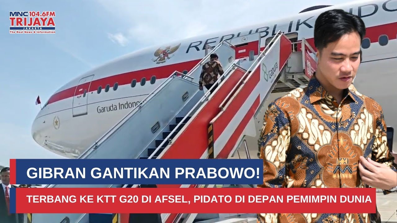 Istana Gerak Cepat! Gibran Diutus Prabowo Hadiri Forum Para Pemimpin Dunia I Trijaya Update