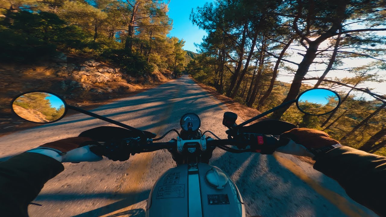 2024 Triumph Scrambler 1200X | Hemettus Ride Pt1. | Raw Sound [4K]