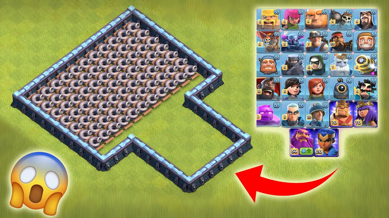Max Tornado Trap vs All Max Troops | Clash of Clans | *Satisfying Attack* | Battle Gaming