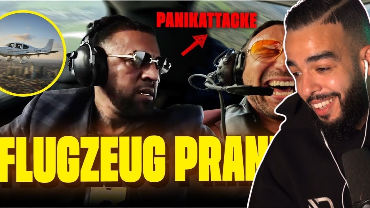 ICH WÄRE AUS REFLEX GESTORBEN.. Sami reagiert auf PRANK IM FLUGZEUG 😱 Mo Douzi rastet komplett aus 🥴