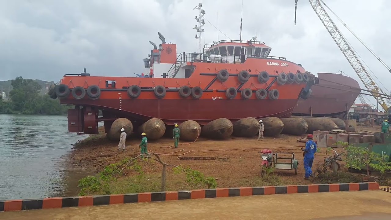 Launching ship 