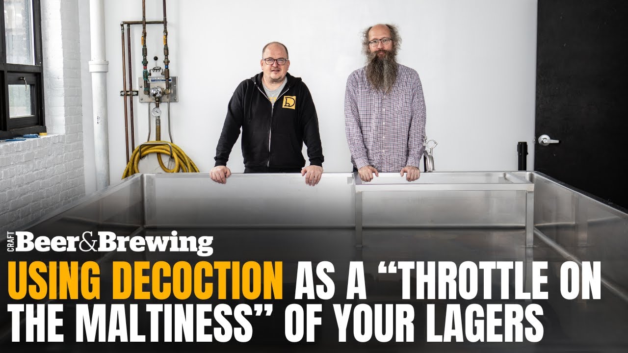 [Brewing Tip] Using Decoction as a “Throttle on the Maltiness” of Your Lagers