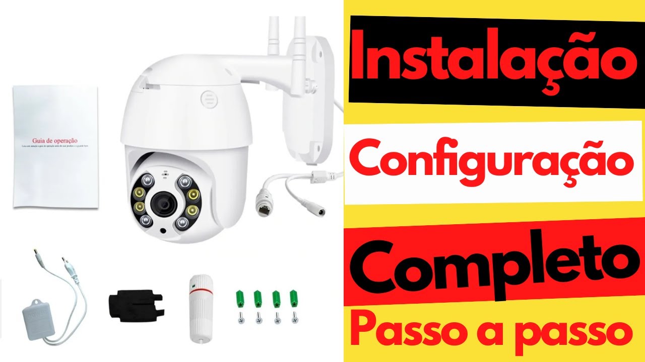 como INSTALAR, CONFIGURAR camera dome wifi smart camera A8, APP ICSEE passo a passo