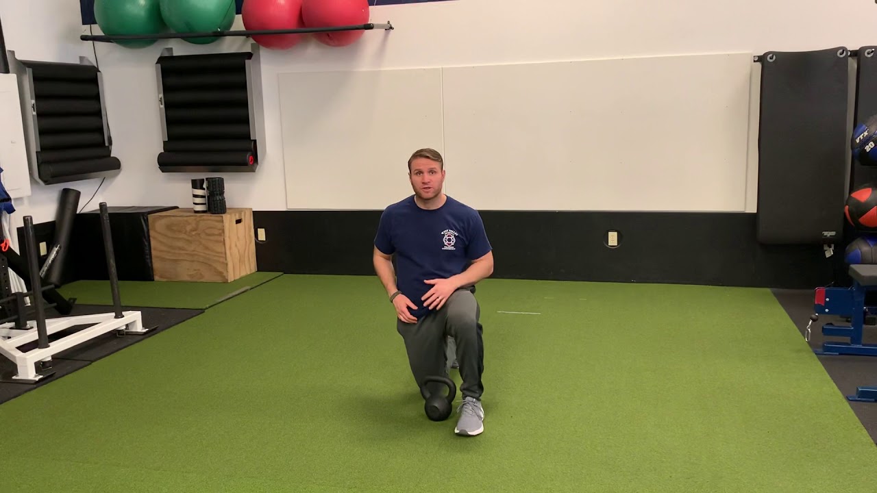 Open Half Kneeling Ankle Mobility Drill