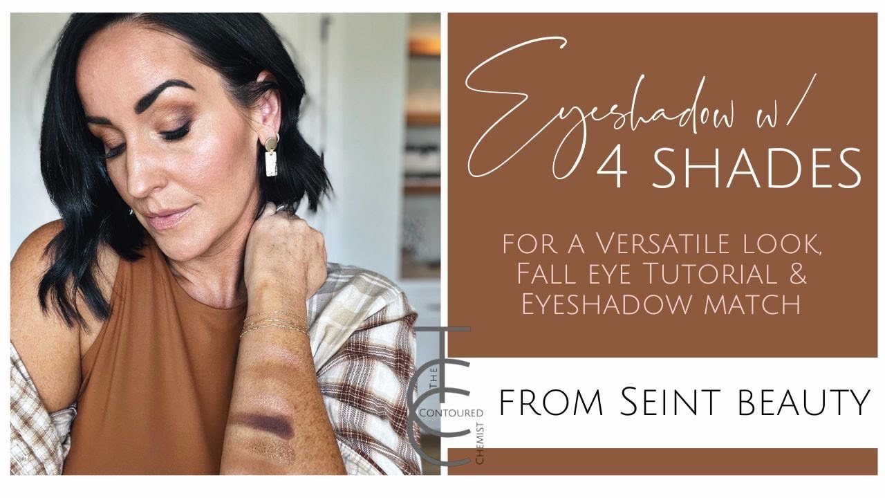 How to Choose only 4 Seint Eyeshadow Shades for a Versatile Look / Fall Eye Tutorial + Announcement