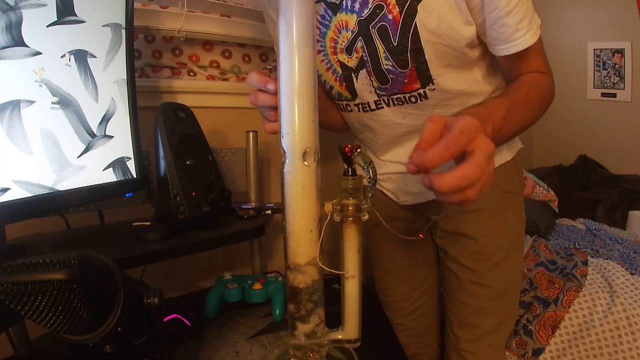 Ashme Glass - 50 Hole Gridline - 18in - Bong Rip