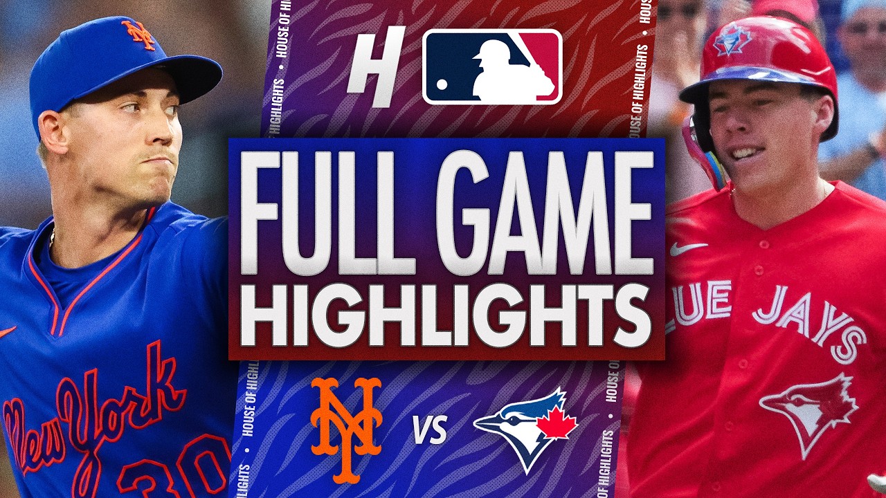 New York Mets против Toronto Blue Jays &mdash; ЛУЧШИЕ МОМЕНТЫ МАТЧА 🔥 1 июля 2026 г., сезон MLB