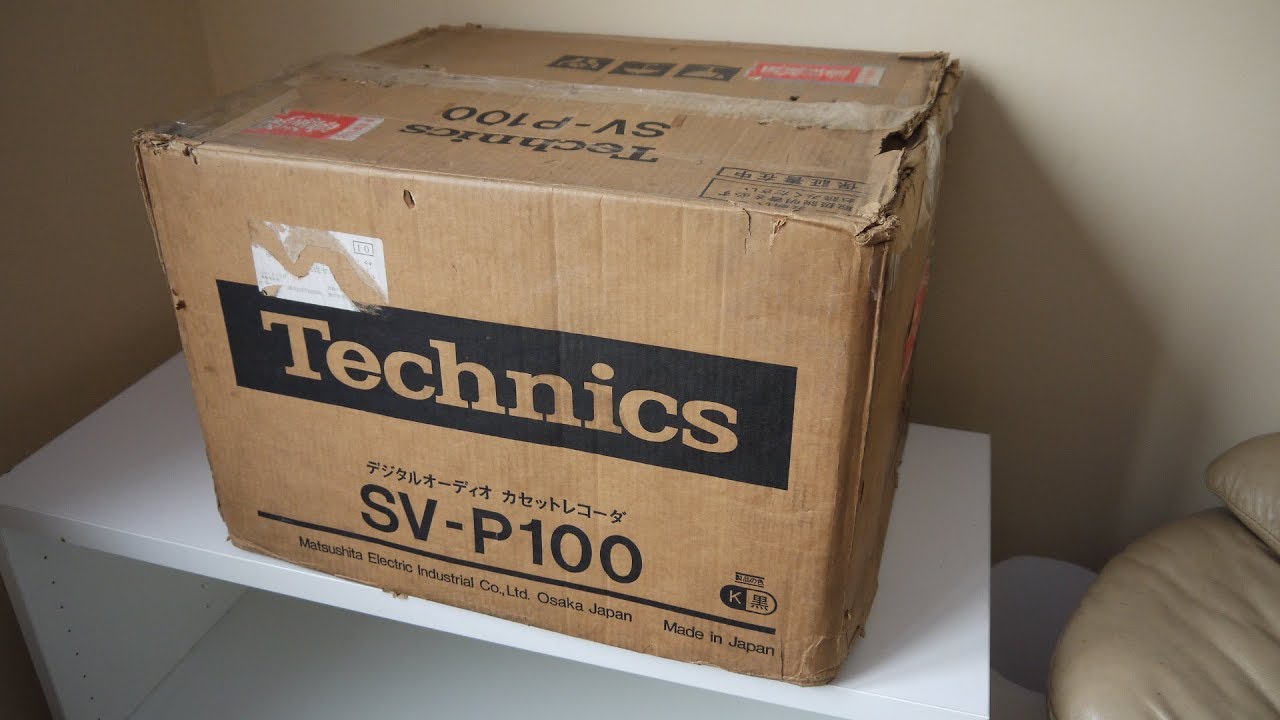 Rare Technics SV-P100. 40 years was Boxed. Open and play