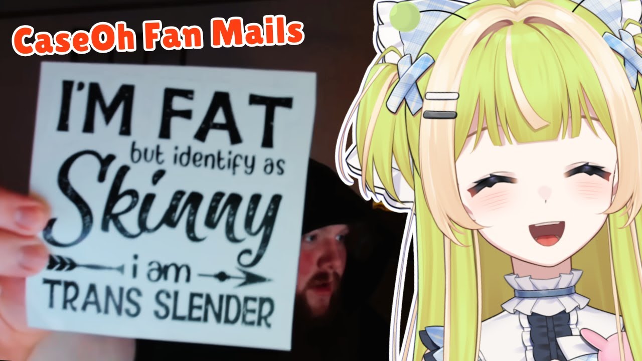 VTuber Ai reacts to CaseOh Fan Mail Opening