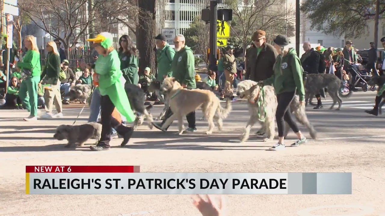 Raleigh celebrates St. Patrick's Day with annual parade