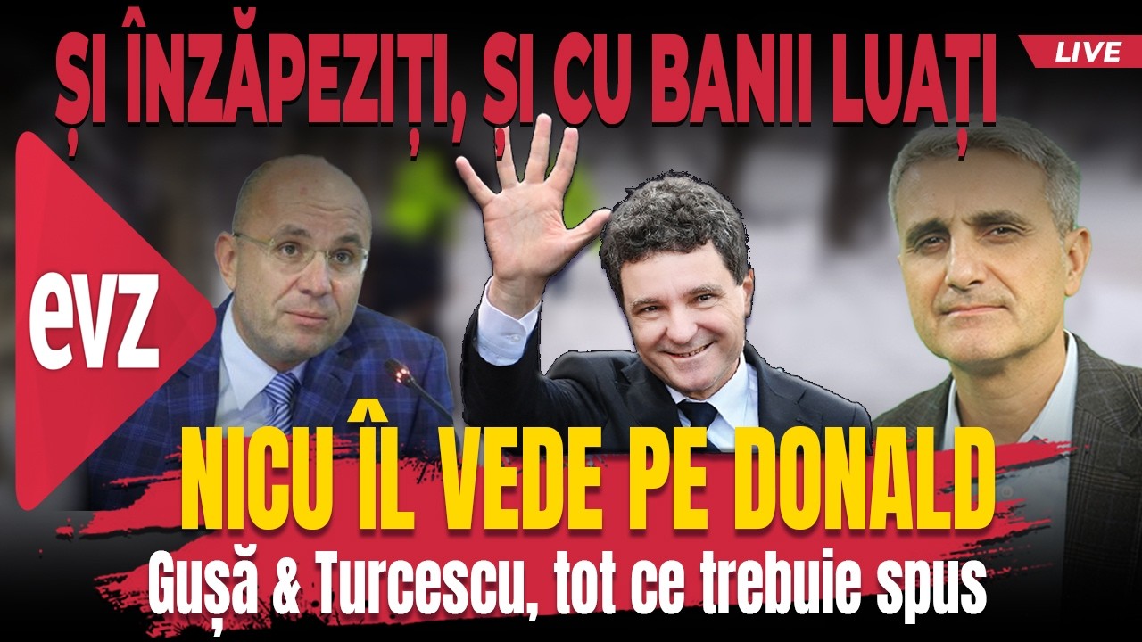 Nicu îl vede pe Donald. Hai LIVE cu Turcescu