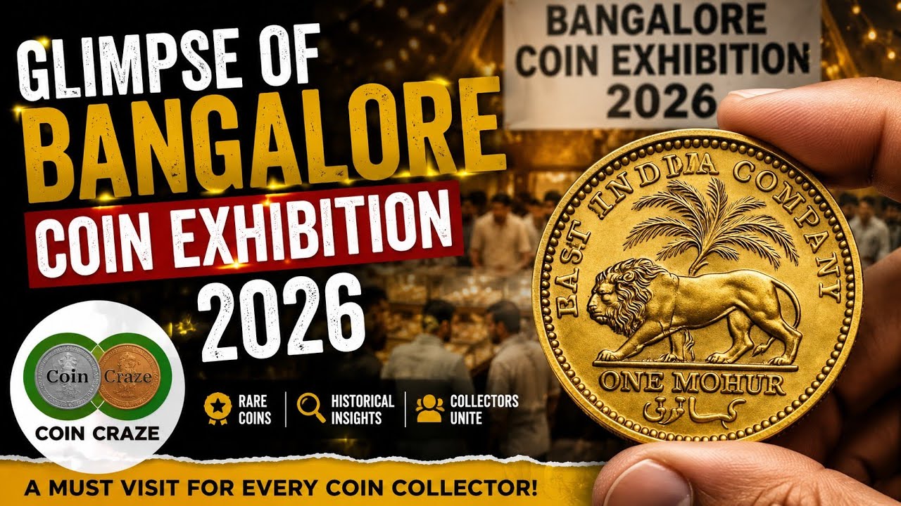 Glimpse of Bangalore Coin Exhibition 2026 | Rare Coins, Currency Notes & Collectibles | Coin Craze