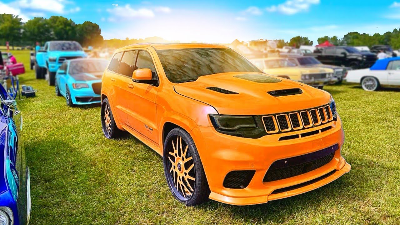 TAKING DELIVERY OF MY CUSTOM PAINTED TRACKHAWK AT RICK ROSS SHOW 2024!!