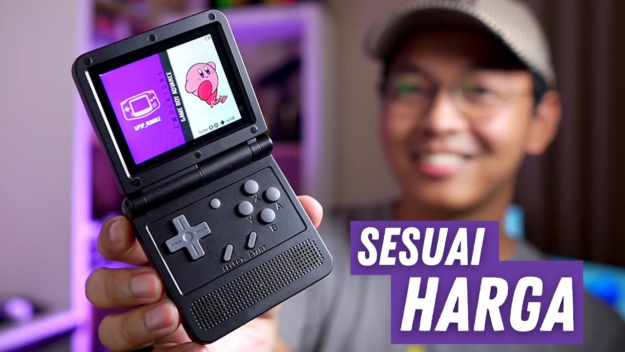 Retro Game Console Yang Gak Kemahalan! ~ Powkiddy V90 Black Edition